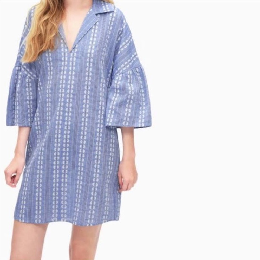 SPLENDID Chambray Dolman Sleeve Tunic Dress